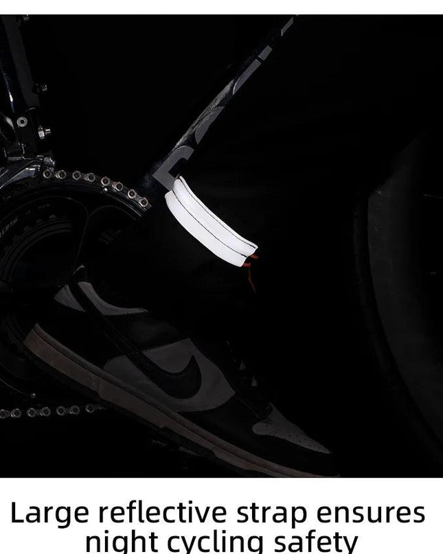 ROCKBROS Bicycle Leg Strap Safety Reflective Outdoor Bicycle Ankle Leg Band Portable Sports Camping Harnesses Cycling Equipment