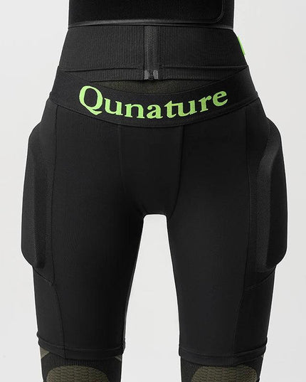 Qunature Ski Hip Protector Pants Adjustable Adult Sports Gear Shorts Snowboard Protection 3D Hip Pads for Motorcycle Skating
