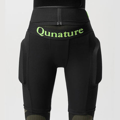 Qunature Ski Hip Protector Pants Adjustable Adult Sports Gear Shorts Snowboard Protection 3D Hip Pads for Motorcycle Skating