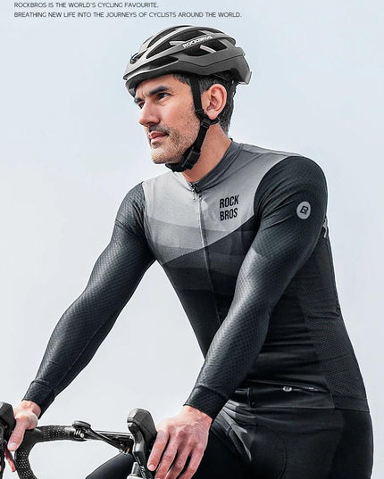 ROCKBROS Summer Cycling Jersey Quick Dry Long Sleeves Bicycle Shirt MTB Road Anti-UV Breathable Ciclismo Motor Bike Clothes