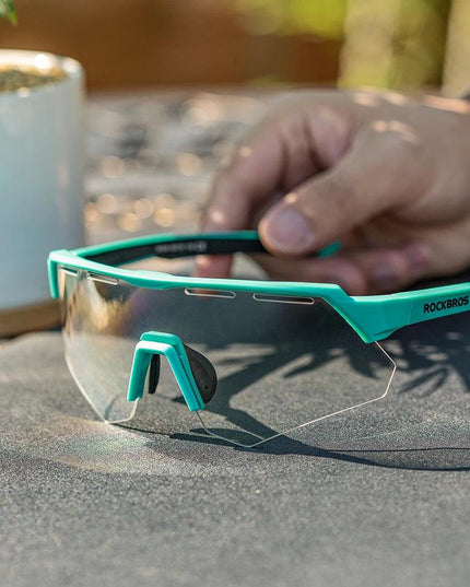 ROCKBROS Bike Glasses Polarized Men Women Bicycle Glasses 4Lens MTB Road Cycling Eyewear Glasses With Myopia Frame Sunglasses