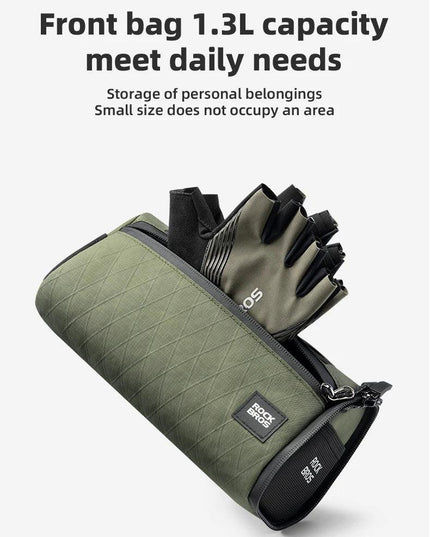 ROCKBROS Multifunctional Bike Bag Windproof Detachable Bag Large Capacity Pannier As Front Bag Tail Bag Cycling Accessories