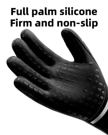 ROCKBROS Winter Warm Gloves Windproof Waterproof Bicycle Sports Mitten Warm Fleece Gloves Non-slip Motorcycle Ski Riding Gloves