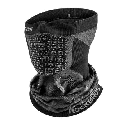 ROCKBROS Bike Mask Winter Skiing Running Headgear Balaclava Breathable Warm Scarf Windproof Outdoor 360° Protection Thermal Mask