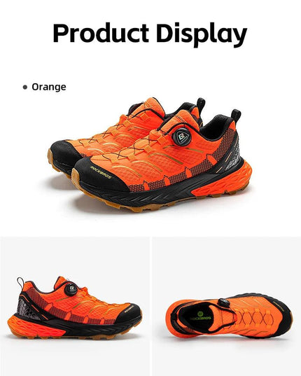 ROCKBROS Sports Shoes Men Cycling Outdoor Activity Footwear Soft Breathable Shoes Women Hiking Climbing Camping Non-slip Sneaker