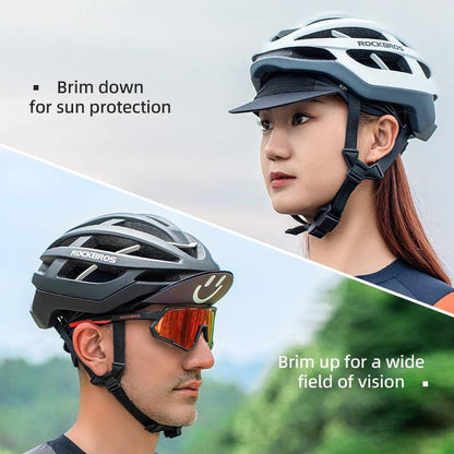 ROCKBROS Cycling Caps Polyester Bicycle Quick Dry Sports Hats Summer UV Protection Bike Balaclava Unisex Size Breathable Hat