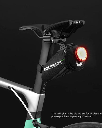 ROCKBROS Bike Bag Portable Reflective Saddle Bag Tail Seatpost Nylon Bicycle Bag MTB Road Bike Bag Panniers Bicycle Accessories