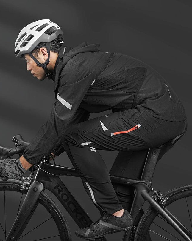 ROCKBROS Cycling Jacket Bicycle Men Jersey Breathable Clothing MTB Women Windproof Reflective Quick Dry Coat Sports Equipment