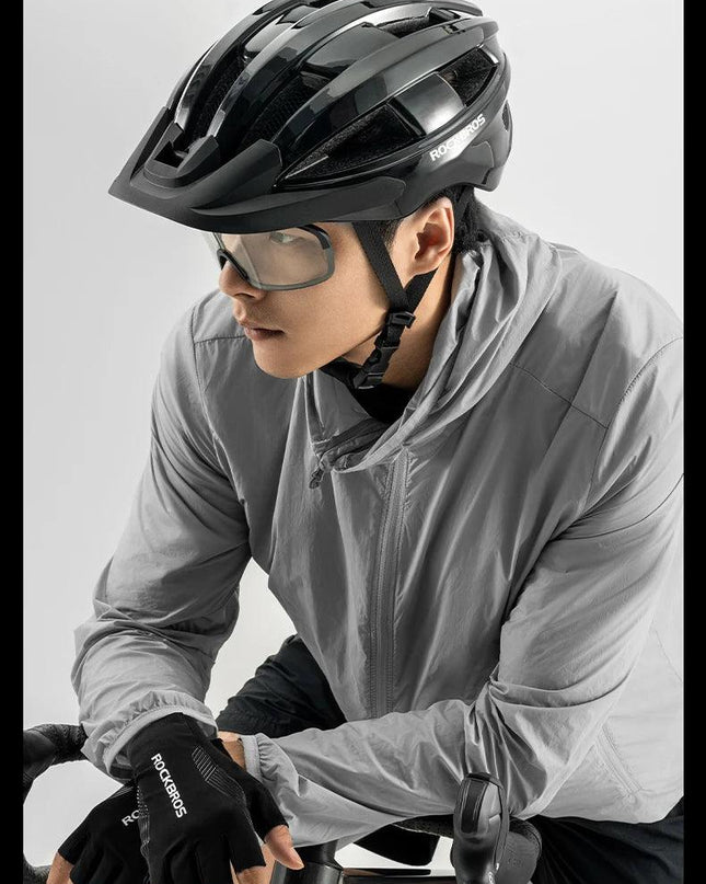 ROCKBROS Ultra-Light Cycling Helmet Taillight Magnetic Goggles Integrated Bicycle Helmet High Quality Protection Mtb Road