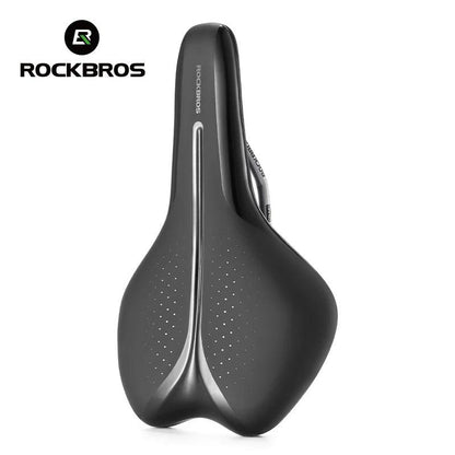 ROCKBROS Ultralight Bicycle Saddle Hollow Breathable Shock-Absorption Nylon MTB Road Bicycle Saddle Chrome Molybdenum Steel Seat