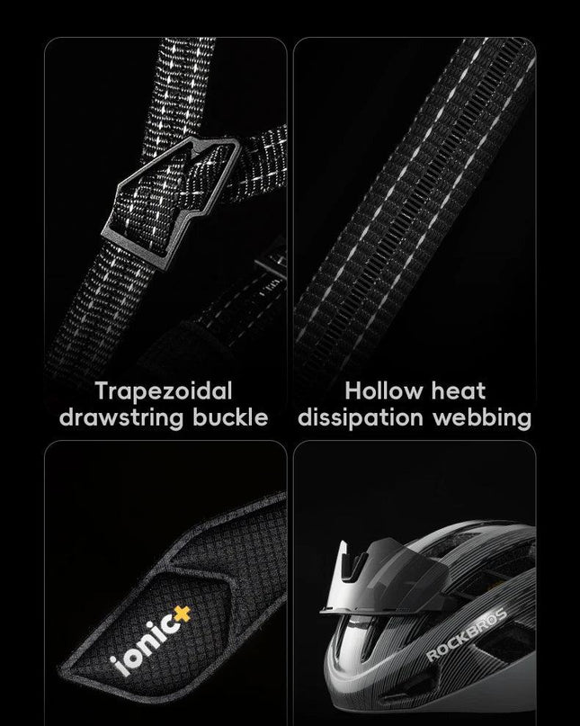 ROCKBROS Cycling Helmet Ultralight Fashion Breathable MTB Road Bicycle Helmet Men Women Suit 54-62CM Racing Bike Equipments ﻿