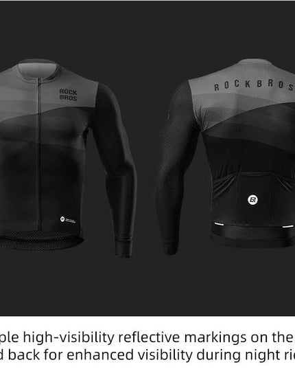 ROCKBROS Summer Cycling Jersey Quick Dry Long Sleeves Bicycle Shirt MTB Road Anti-UV Breathable Ciclismo Motor Bike Clothes