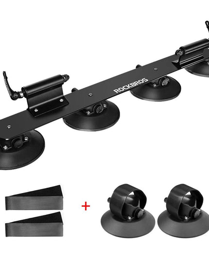 ROCKBROS Bike Bicycle Rack Suction Roof-Top Bike Car Racks Carrier Quick Install Bike Roof Rack MTB Mountain Road Bike Accessory