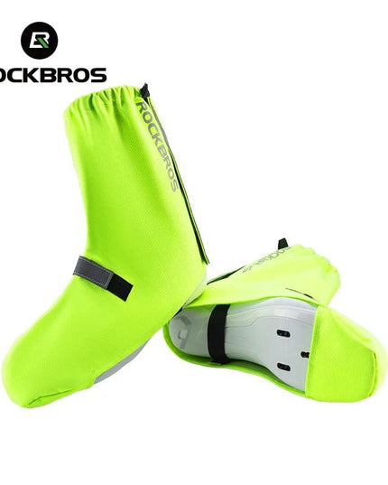 ROCKBROS Cycling Shoe Covers Lightweight Shoe Protective Cover Overshoes Waterproof Shoe Covers MTB Road Bike Racing Shoe Covers