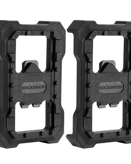 ROCKBROS Clipless Platform Adapter Pedal for Shimano SPD Speedplay Cycling Pedal Convert  KE0 for Look Universal Pedal Adapters
