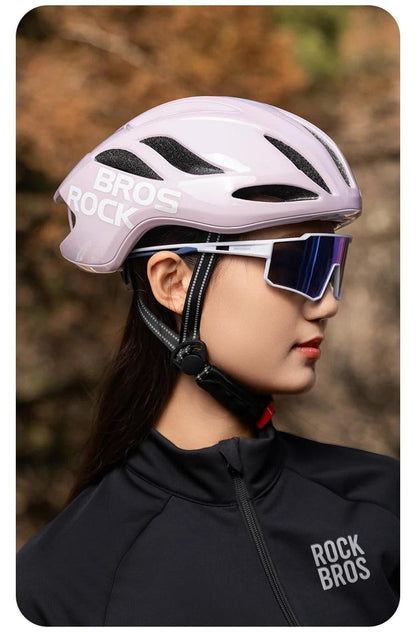 ROCKBROS Bike Helmet Outdoor Sports Safely Mountain Road Electric Scooter Helmet Integrated Molding Cycling Motorcycle Helmet