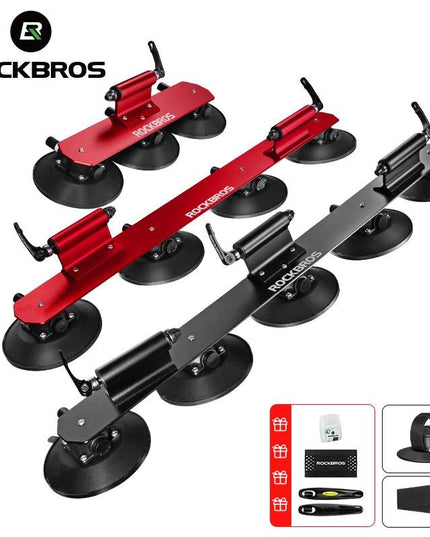 ROCKBROS Bike Bicycle Rack Suction Roof-Top Bike Car Racks Carrier Quick Install Bike Roof Rack MTB Mountain Road Bike Accessory