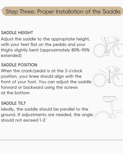 ROCKBROS Bicycle Saddle Comfortable Cycling Cushion Shock Absorption Wear-Resistant Bike Saddle PU Leather Breathable Cushion
