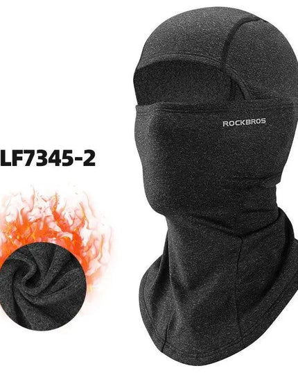 ROCKBROS Winter Face Mask Breathable Ski Cycling Scarf Running Training Balaclava Outdoor Sports Warm Winderproof Bike Equipment