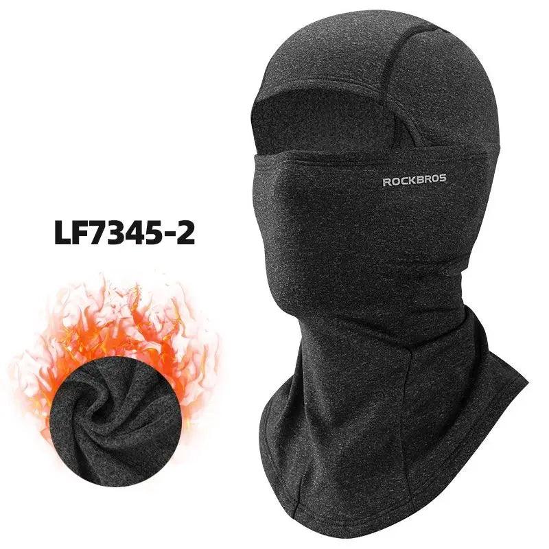 ROCKBROS Winter Face Mask Breathable Ski Cycling Scarf Running Training Balaclava Outdoor Sports Warm Winderproof Bike Equipment