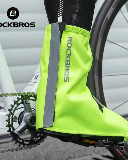 ROCKBROS Cycling Shoe Covers Lightweight Shoe Protective Cover Overshoes Waterproof Shoe Covers MTB Road Bike Racing Shoe Covers