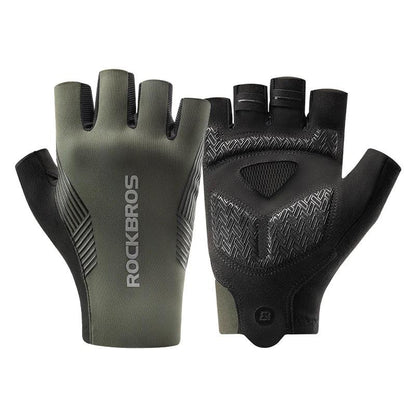 ROCKBROS Cycling Gloves Spring Summer Gloves Touch Screen Anti-slip Breathable MTB Road Bike Running Fitness Gym Motor Gloves