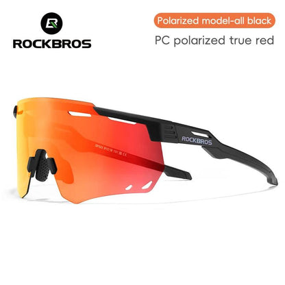 ROCKBROS Cycling Glasses MTB Road Bike Eyewear Driving Golf Goggles Protection Sports UV400 Sunglasses Polarized/Photochromic