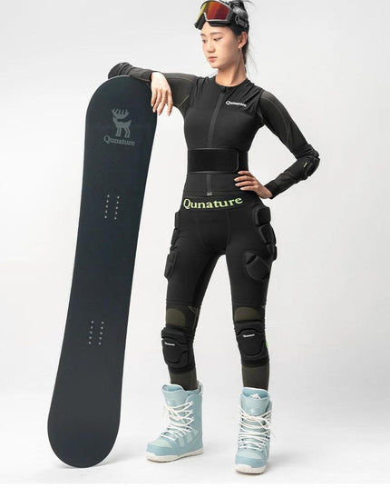 Qunature EVA Padded Ski Hip Protection Pad Safety Ski Hip Protector Snowboard Sports Hip Protective Gear Shock-absorbing