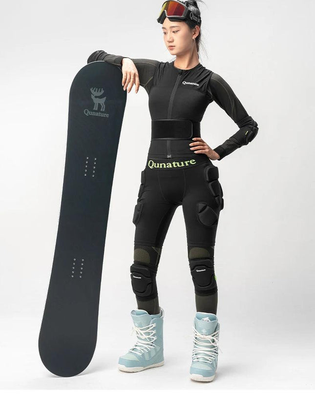 Qunature EVA Padded Ski Hip Protection Pad Safety Ski Hip Protector Snowboard Sports Hip Protective Gear Shock-absorbing