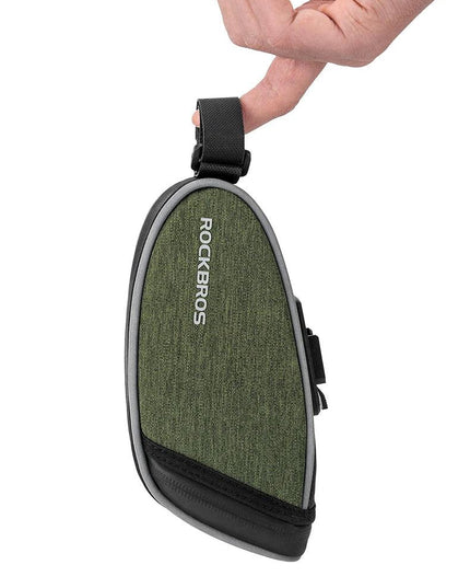 ROCKBROS Bicycle Saddle Bag Portable Waterproof Cycling Seat Tail Pouch Ciclismo Seatpost Backpack Storage Rear Bag Pannier