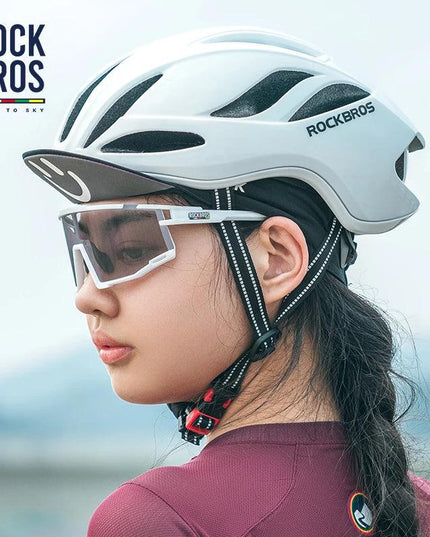 ROCKBROS Cycling Sunglasses Photochromic Polarized Bike Glasses UV400 Ultraviolet Outdoor Sport Hiking Glasses Eyewear Equipment