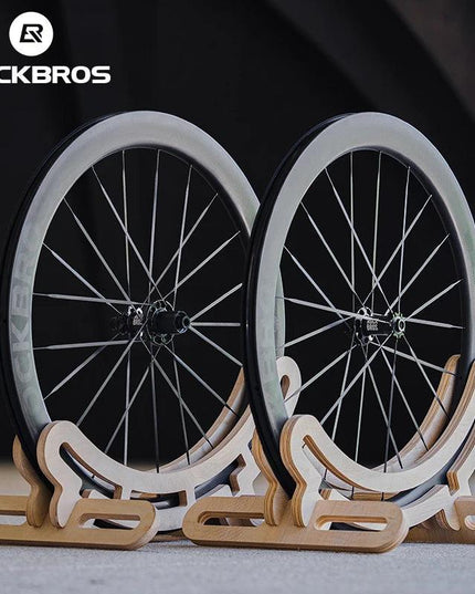ROCKBROS Carbon Bicycle Wheelset 38mm 55mm Wheel Tubeless Clincher Tires Cycling Wheel Set Road Bike Steel Ball/Ceramic Peilin