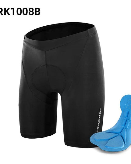 ROCKBROS 3D Summer MTB Bike Shorts Men Women Breathable Sponge Shock Absorption Cycling Shorts Moisture Wicking Sport Pants 2020