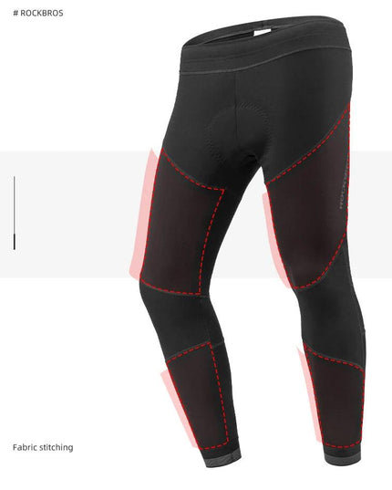 ROCKBROS Cycling Jersey Set Winter Spring Jacket Bibs Pants Long Sleeve MTB Bicycle Clothing Maillot Thermal Fleece Wear Suit