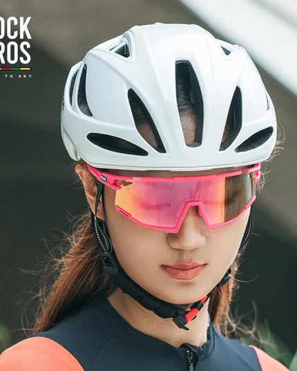 ROCKBROS Cycling Sunglasses Photochromic Polarized Bike Glasses UV400 Ultraviolet Outdoor Sport Hiking Glasses Eyewear Equipment