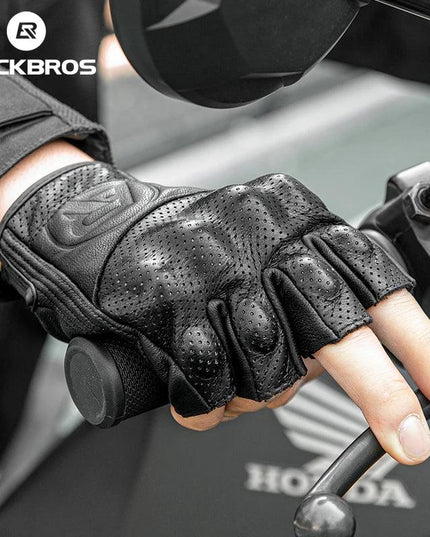 ROCKBROS Bicycle Gloves Men Women Gel Protector Tactical Motorcycle Gloves Sport Short Bike Gloves Breathable Half Finger Gloves