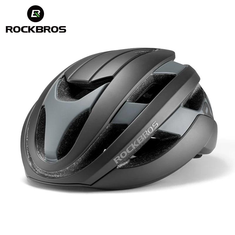 ROCKBROS Cycling Helmet Ultralight Safety Road Mountain Bike Helmet Adjustable Intergrally-molded Outdoor Racing Road Helmet