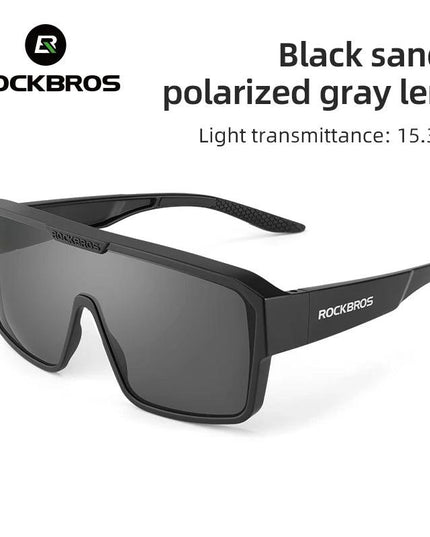 ROCKBROS Cycling Sunglasses Polarized UV Protection Set Glasses Frame for Myopia Glasses Running Fishing Cyling Goggles