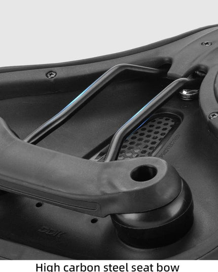 ROCKBROS Bicycle Saddle PVC Leather Comfortable Bike Seat Soft Shock Absorption Oversize Water-Resistant Cycling Cushion