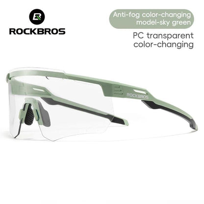 ROCKBROS Cycling Glasses MTB Road Bike Eyewear Driving Golf Goggles Protection Sports UV400 Sunglasses Polarized/Photochromic