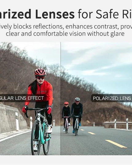 ROCKBROS Polarized Glasses UV Protection Goggles Eyewear Photochromic Bicycle Sunglasses Motorcycle Sports Outdoor Glasses