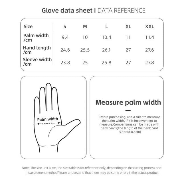 ROCKBROS Bicycle Gloves Winter Warm Motorcycle Full Finger Cycling Gloves Screen Touch Ski Sports Gloves Hiking Thermal Mitten
