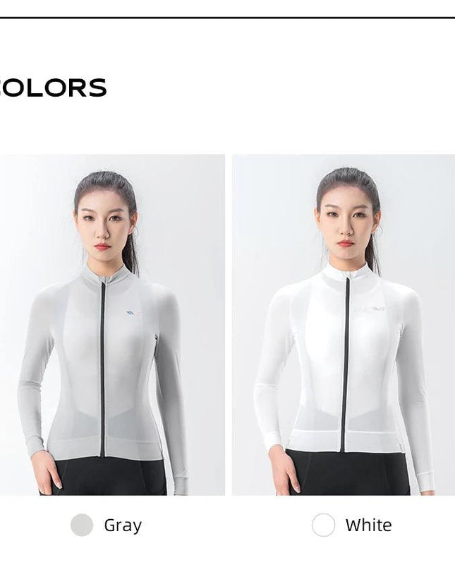 ROCKBROS TVI Series Windproof Cycling Jacket High Elasticity Safety Sports Jacket Breathable with YKK Zipper Women Bike Clothes