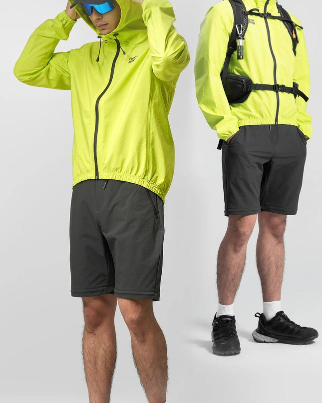 ROCKBROS Waterproof Cycling Jacket Raincoat Waterproof Breathable Outdoor Sport Windbreaker Cycling Hiking Men Women EUR Size