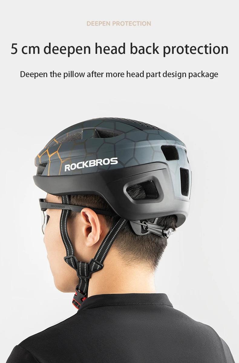 ROCKBROS Magnetic Suction Shell Helmets Safe Breathable Cycling Rock Climbing Skateboarding Roller Skating Men Women Bike Helmet