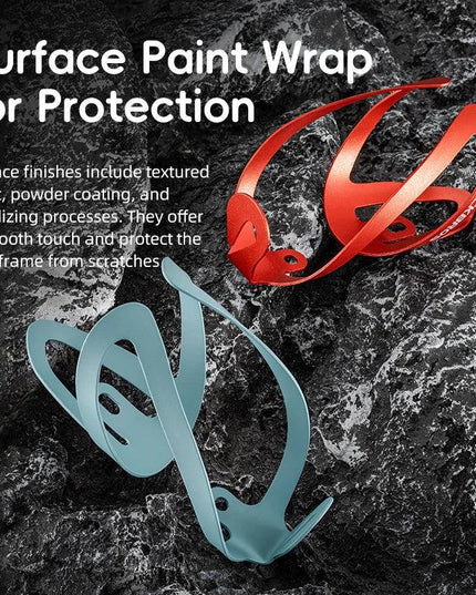 ROCKBROS Bottle Holder Aluminium Alloy Water Bottle Cage Adjustable Lightweight Mountain Cycling Bottle Cup Bracket Accessory