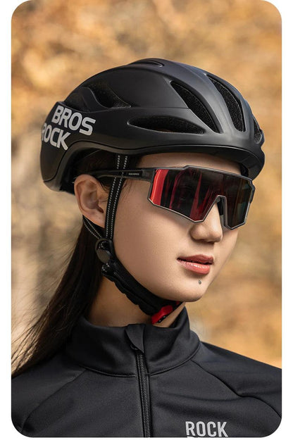 ROCKBROS Bike Helmet Outdoor Sports Safely Mountain Road Electric Scooter Helmet Integrated Molding Cycling Motorcycle Helmet