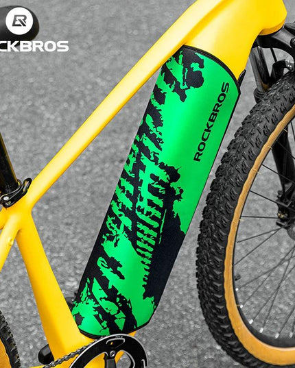 ROCKBROS Electric Bike Battery Cover Thick Weatherproof Dust Dustproof Reflective Scratch-Resistant Insulation Protector Winter