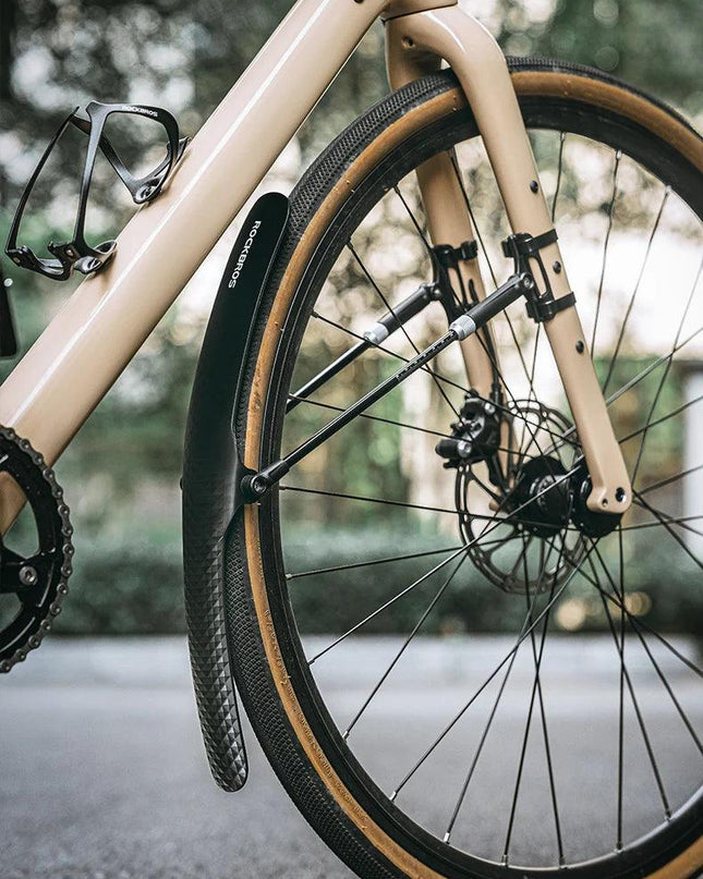 ROCKBROS Bicycle Mudguard Bike Fender PP Soft Plastic Mudguard Strong Toughness Road Suitable For Bicycle Protector Accessories