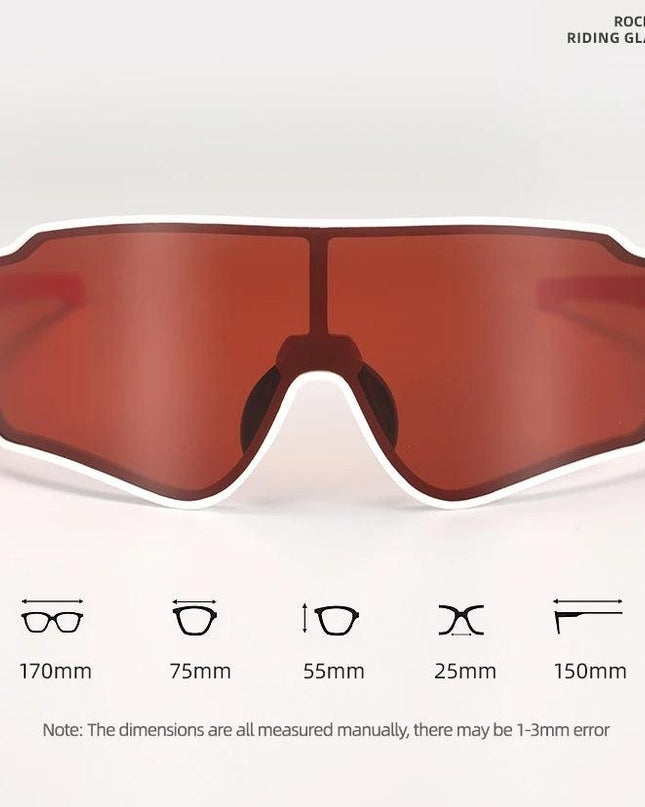 ROCKBROS Cycling Glasses Men Women Photochromic Outdoor Sport Hiking Eyewear Polarized Sunglasses Inner Frame  Bicycle Glasses